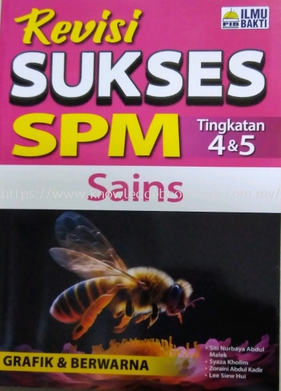 REVISI SUKSES SAINS SPM