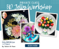 Private Class 3D Jelly Flora Cake Weekly Private Workshop