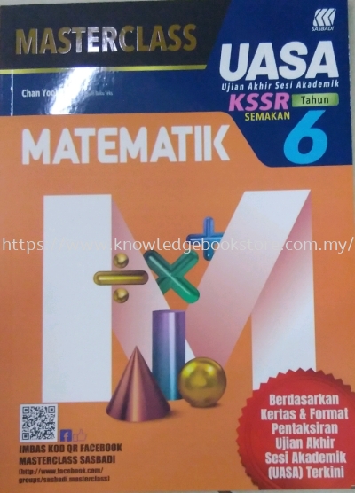 MASTERCLASS UASA MATEMATIK TAHUN 6