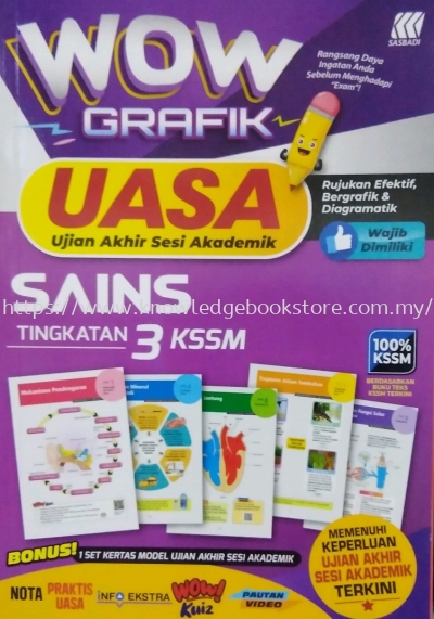 WOW GRAFIK (UASA) SAINS TINGKATAN 3