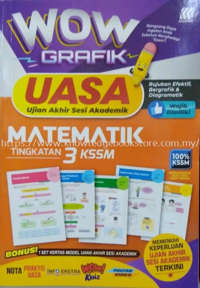 WOW GRAFIK (UASA) MATEMATIK TINGKATAN 3