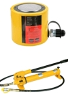 Short 50T (50mm stroke) with CP-700 Pump 1 Way HydraulicCylinder c/w Hand Pump Mover Equipment