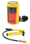 Short 10T (50mm stroke) with CP-180 Pump 1 Way HydraulicCylinder c/w Hand Pump Mover Equipment