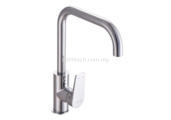 Misano Single lever 1/2" deck-mounted sink mixer