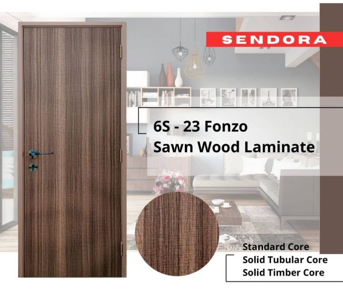 Sand Wood Series - 6S-23 Laminate Door Door & Door Design Choose Sample / Pattern Chart
