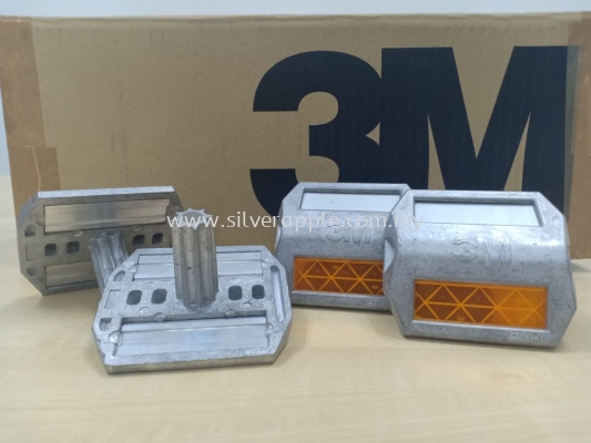 3M RPM 291AI-Y Aluminium Roadstud One Way Yellow