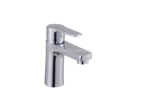 Turin Single lever 1/2" basin pillar tap (301435)