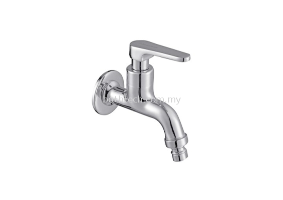 Fermo-N 1/2" washing machine tap with wall flange (301402)
