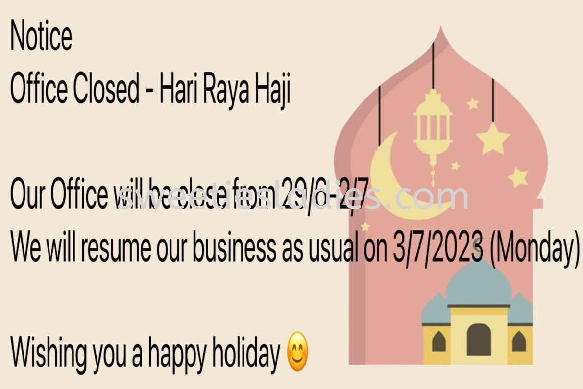 Selamat Hari Raya Haji