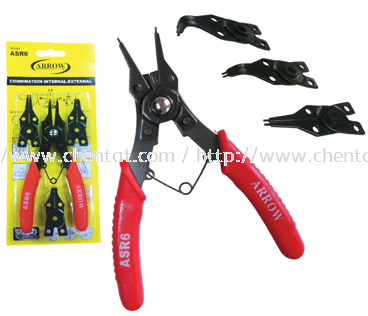 6" Combination Snap Ring Plier (Internal-External)