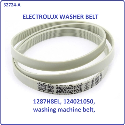 Code: 32724-A Electrolux 1287 H8 EL,  EWP85742 / EWP85752 / EWF85561 / EWF85661 / EWF85761 / EWF8556