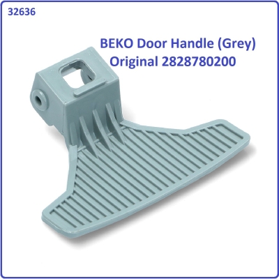 Code: 32636 Beko EV7102 / WMB 71031 / WMB71032 / WMB 71033 / WMY71433 Door Handle Original Grey Colo