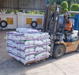 Delivery of Soya Fish 8-6-18 to enhance the durian fruit's size  to the customer. 