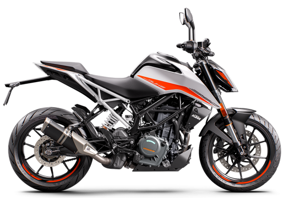 Ktm 390 Duke (WHITE)