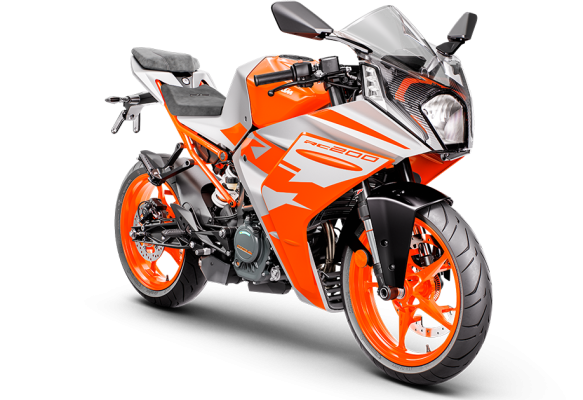 Ktm RC200 (WHITE)