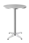 Aluminium Round Bar Table Bar Table Table