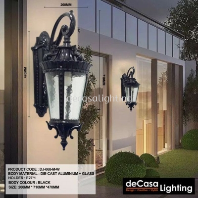 OUTDOOR WALL LIGHT (DJ-068-M-W)