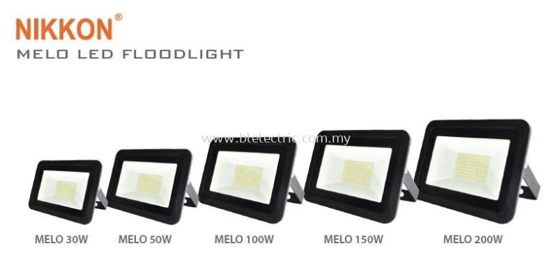 Nikkon Melo Led Floodlight - 30w,50w,100w,150w,200w