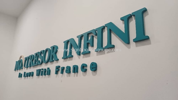 Montresor Infini - In Love With France - Indoor 3D PVC Signage - Puchong 