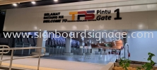 TPS - Terminal Putrasaya Sentral - Pintu Gate 1 - Outdoor 3D EG Box Up Led Backlit Signage - Bangi  3D LED BACKLIT SIGNBOARD