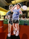 LI-NING PLAYER HUMAN STANDEE FIGURINE FOAM BOARD WITH METAL STAND AT KLANG, KLANG VALLEY, KL, SELANGOR, MALAYSIA FOAM BOARD STAND