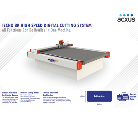 iECHO BK High Speed Digital Cutting System Machine 