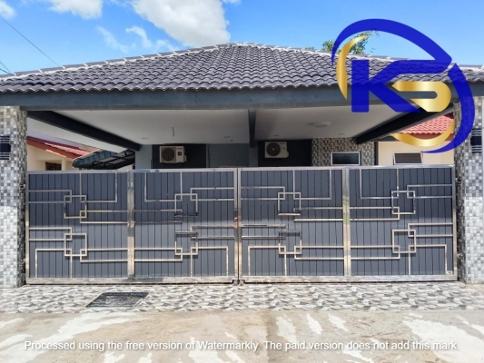 Folding Gate, Lorong Chini Permai 1, Taman Chini Permai, Bandar Chini, Pekan, Pahang.