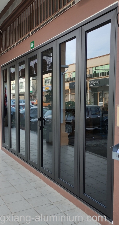 Aluminium Folding Door Sample