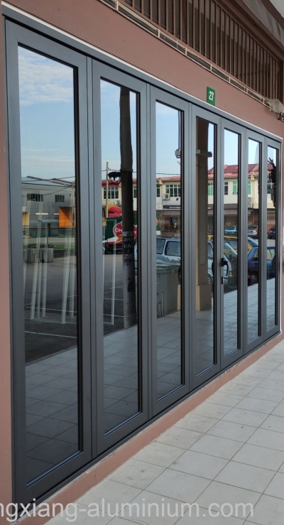 Aluminium Folding Door Sample