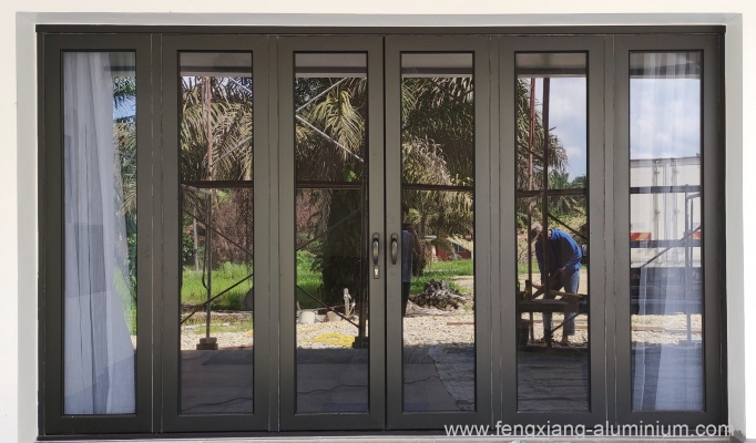 Aluminium Folding Door Sample