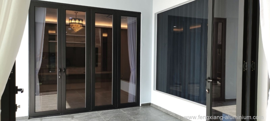 Aluminium Folding Door Sample