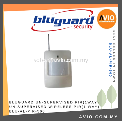 Bluguard Home house Alarm Un Supervised Wireless PIR Motion Detector 1 Way 12V DC BLU-AL-PIR-500