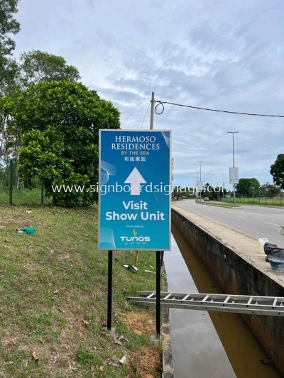 Tunas Land - Hermoso Residences by the Sea - Outdoor Standing Signage - Bangi