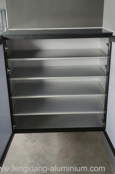 Custom Aluminium Shoe Cabinet Yong Peng