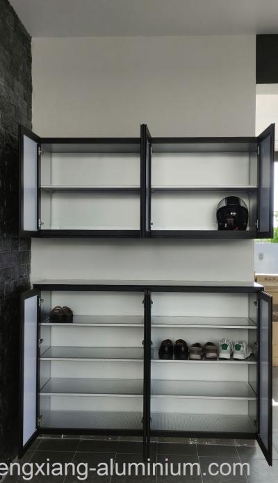 Custom Aluminium Shoe Cabinet Yong Peng