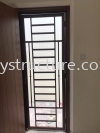 To Fabrication, Supply and Install Power Coated Wrought Iron Design Door Grille - Subang Jaya Grill Door