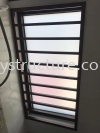 To Fabrication, Supply and Install Power Coated Wrought Iron Design Window Grille - Subang Jaya  Window Grill