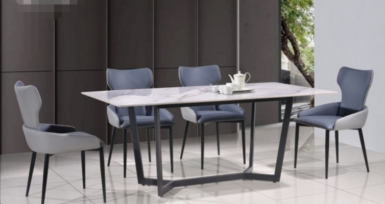 Olivia Sintered Stone Dining Table Set 180cm