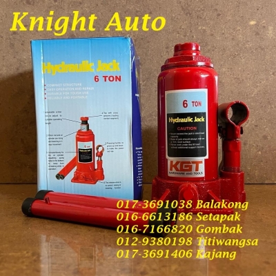 KGT 6 Ton Hydraulic Bottle Jack ID33361 ID34444