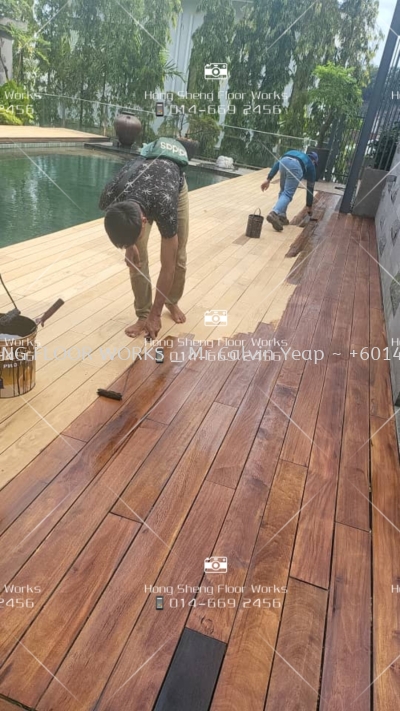 Decking Floor Refurbish _ Bangsar KL