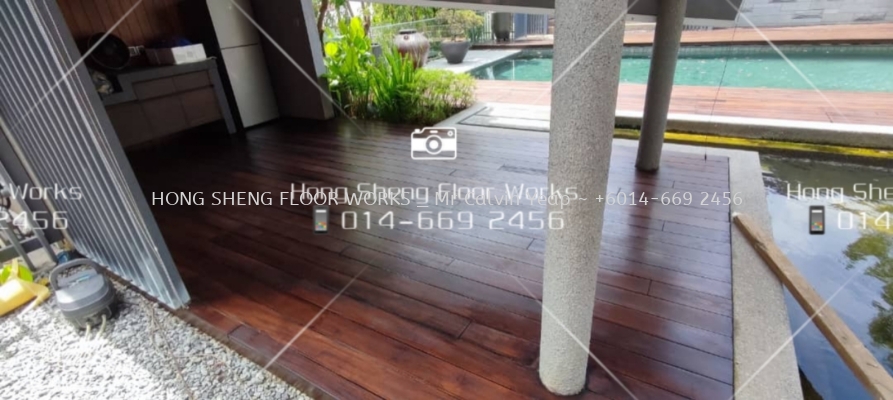 Decking Floor Refurbish _ Bangsar KL