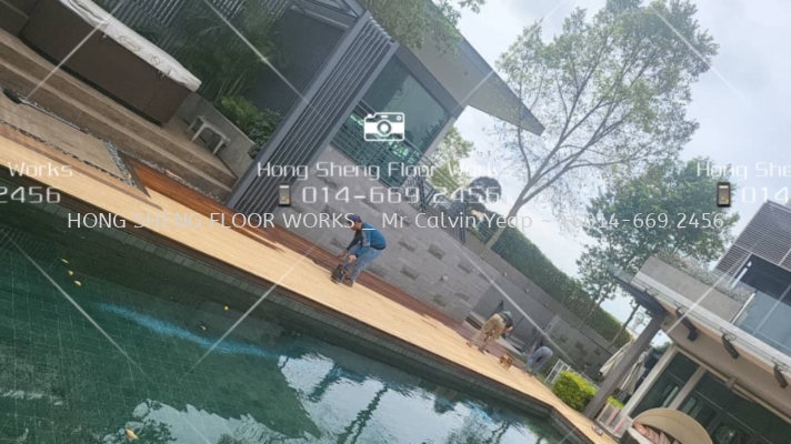 Decking Floor Refurbish _ Bangsar KL