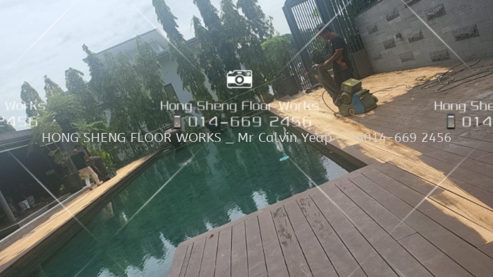 Decking Floor Refurbish _ Bangsar KL