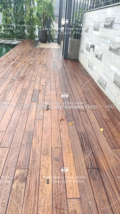 Decking Floor Refurbish _ Bangsar KL