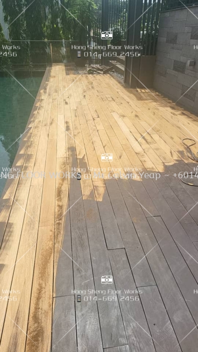 Decking Floor Refurbish _ Bangsar KL