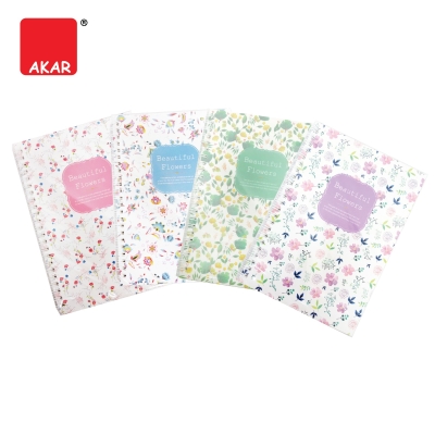 A5 size Flora Ring notebook - Random 1pc