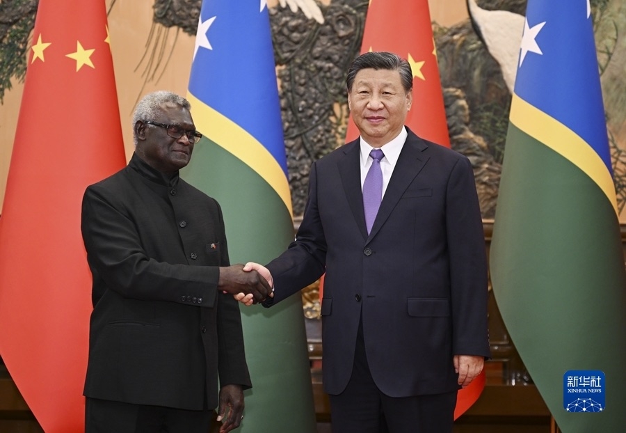 China, Solomon Islands establish comprehensive strategic partnership