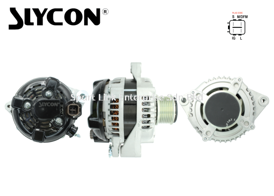 Alternator Toyota Land Cruiser 3.0L 3KD Y2002-Y2009 (SLYCON) 12V 130A 4PIN 7PK OAP New