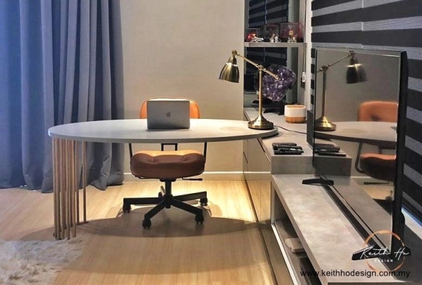 Condo Study Table Design