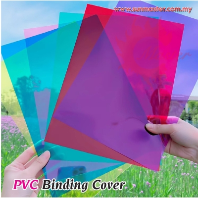 A4 Transparent PVC Cover (100s) - Colour